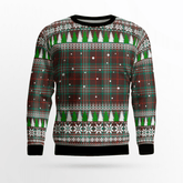Clan Scott Brown Ancient Tartan Christmas Ugly Sweater KE65 Scott Brown Ancient Tartan Tartan Ugly Sweater